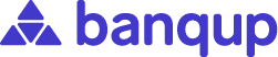 Banqup Triangles Logo_Landscape-blue